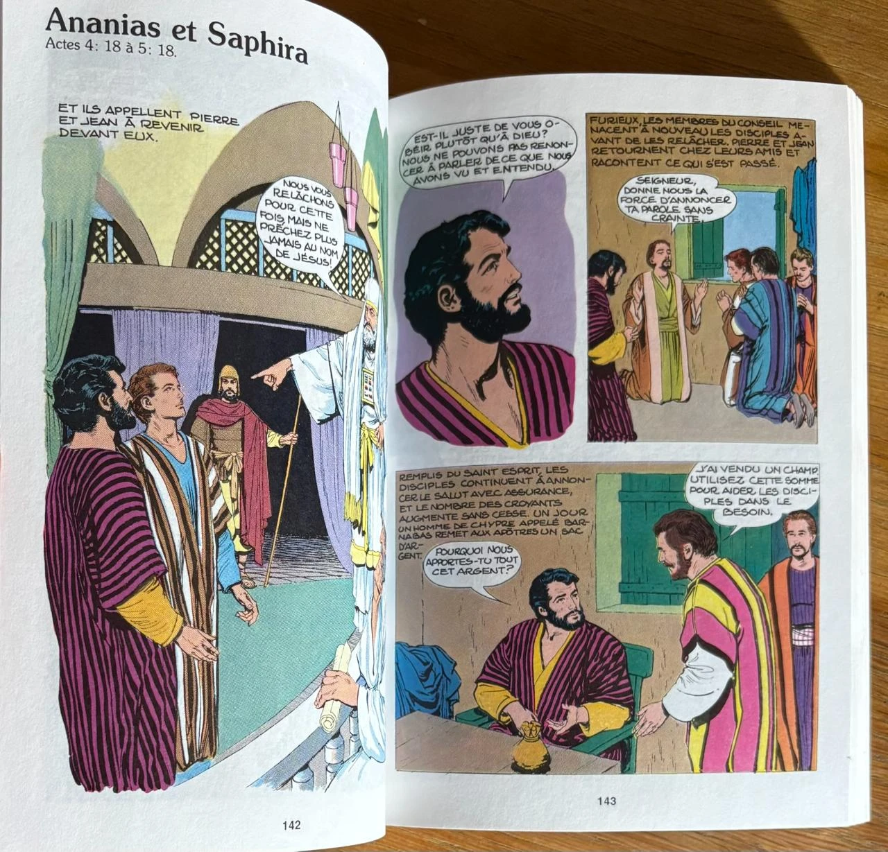 The new testament in comics by Iva Hoth (Paperback) – photo 8